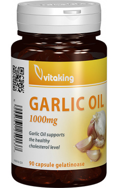 Extract de usturoi (garlic) 1000 mg Vitaking – 90 capsule gelatinoase